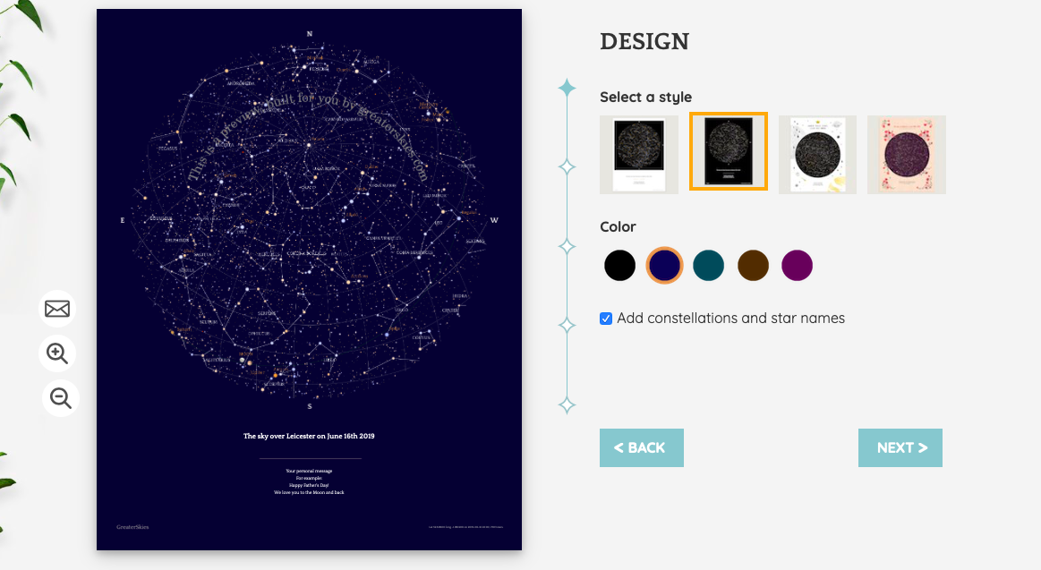 Greater sies product page