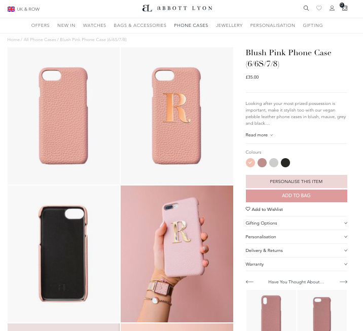 Abbott lyon product page