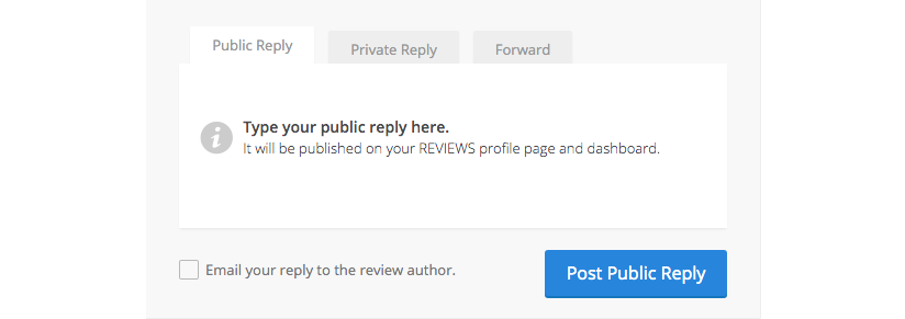 reply to a review