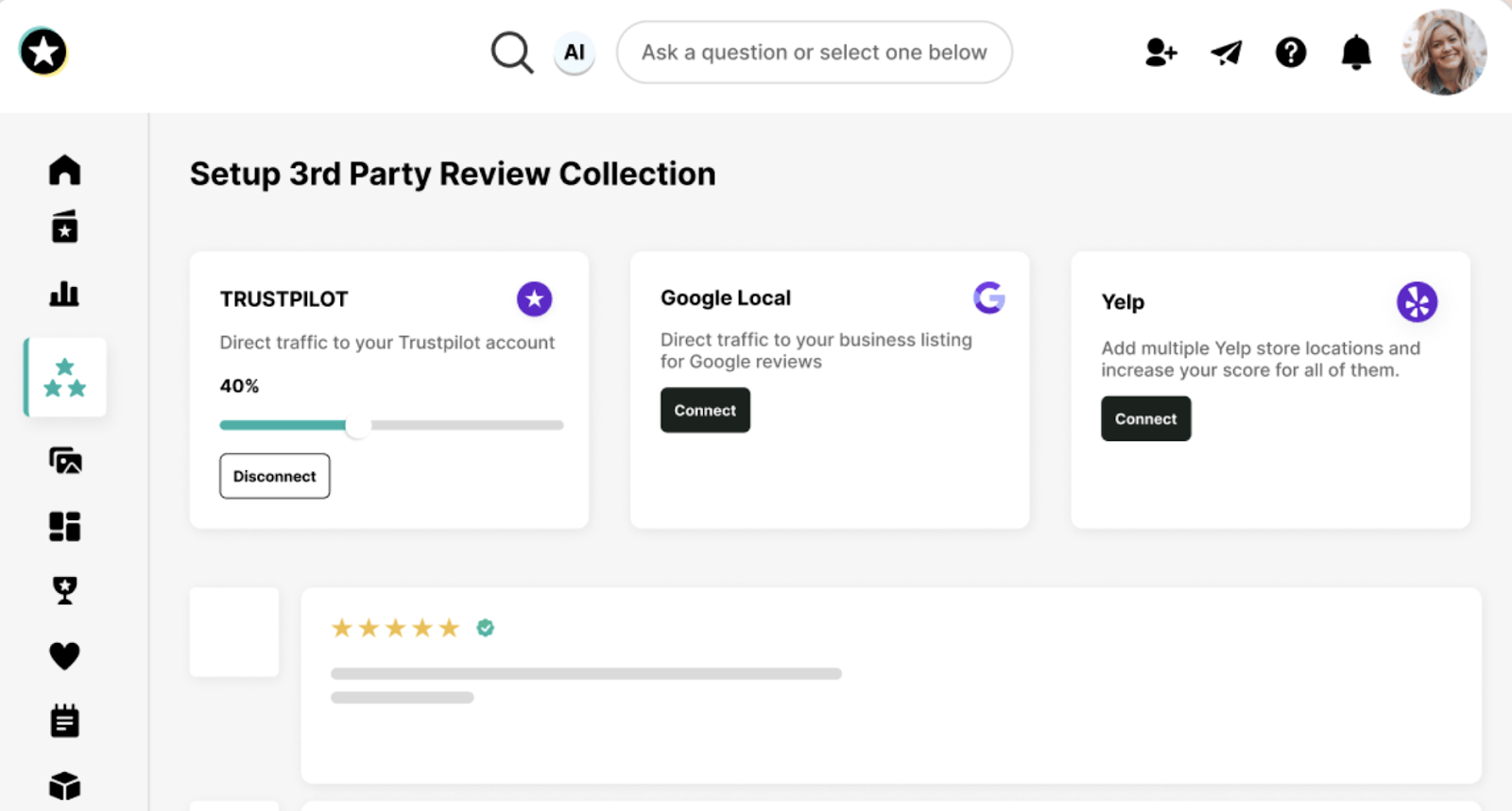 Reviews.io an online reputation manager will help you avoid negative Google Reviews