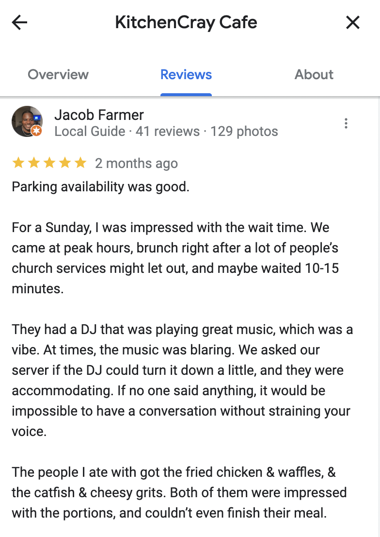 timescale in reviews enhance authentic