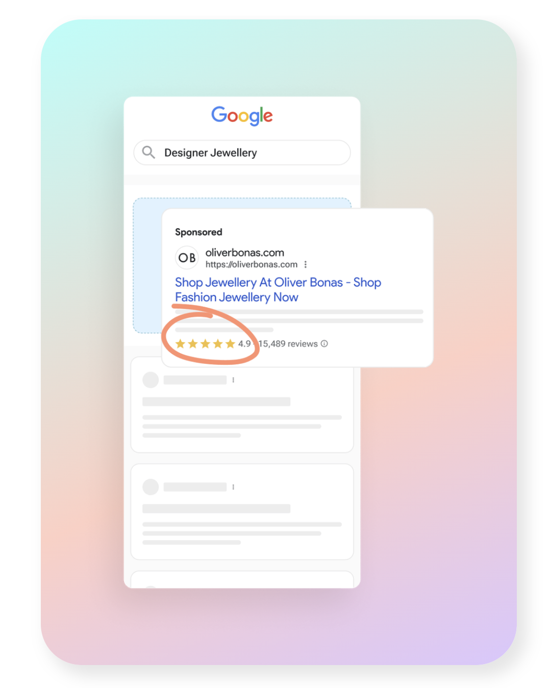 google seller rating