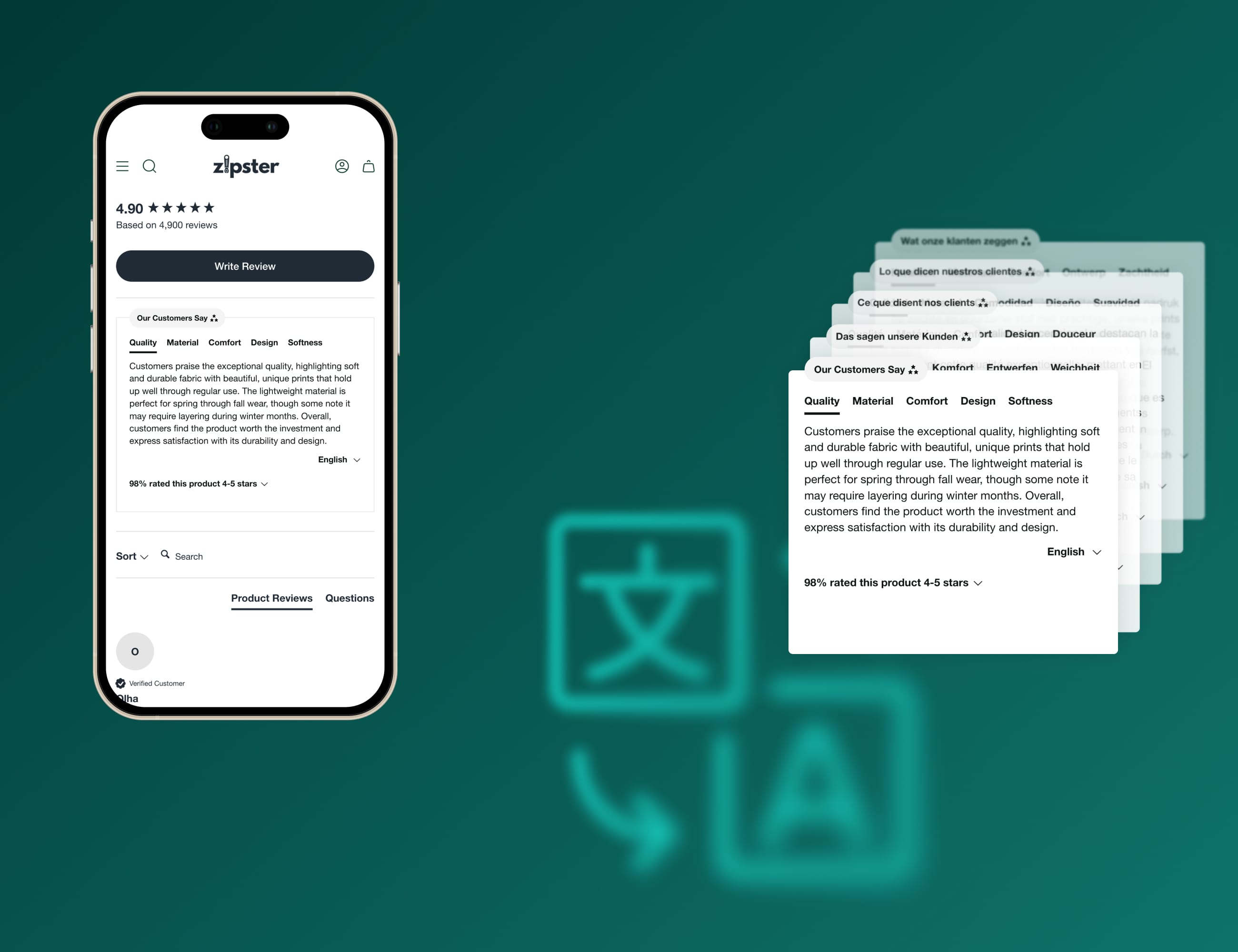 Why AI review summary should speak your shopper's language, not just yours